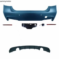Diffuseur de pare-chocs arrière en PP noir brillant pour BMW F30 328i 330i 335i, pour BMW F30 MT M Sport 2012-2019, accessoires de voiture
