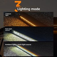 Barre lumineuse LED double rangée 42 pouces 300W 10000 Lumens 12V-24V DC pour améliorations de toit et pare-chocs avant, projecteur tout-terrain pour Tanks Raptors