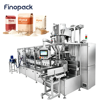 Machine d'emballage linéaire pour farine en sachets de papier de 2 kg, équipement de remplissage de sachets de farine en papier