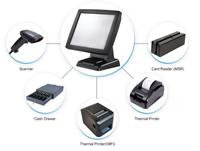 Sistema POS Todo en Uno de 15 Pulgadas para Restaurantes, Software POS, Sistema POS