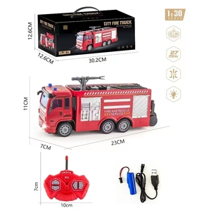 1:30 9 Styles télécommande <span class=keywords><strong>camion</strong></span> <span class=keywords><strong>de</strong></span> lutte contre l'incendie jouet en plastique grue à benne basculante Construction véhicule d'ingénierie <span class=keywords><strong>camion</strong></span> Rc pour enfant - Product Image 6