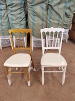 Chaise de mariage en acier doré pour banquet, chaise de fête en métal, chaise de trône – Vente chaude, prix abordable, vente en gros