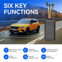 Rastreador GPS GLONASS BDS Ultracompacto 4G 2G en Tiempo Real para Motocicletas y Automóviles, Aplicación para Android/PC, Montaje en el Tablero, 1 Año de Garantía, Nube