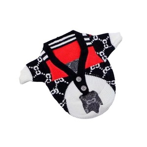 Magnifique cardigan tricoté pour chien, vêtements pour animaux de compagnie, style confortable pour chiens de petite et moyenne taille, automne - Product Image 4