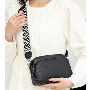 Nouvel Arrivage Sac Bandoulière Femme Tendance Géométrique Taille Haute avec Fermeture Éclair et Doublure en Polyester, Fermeture Zippée Toutes Saisons - Product Image 2