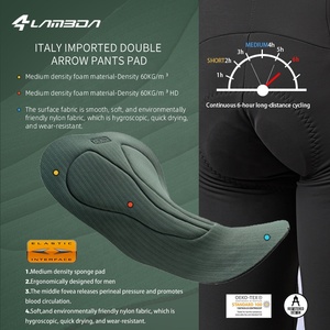 Fabricant de Cuissardes de Cyclisme Personnalisées avec Coussinets 8H Italiens et Poches Latérales, Marque Privée, OEM, Faible MOQ, Direct Usine - Product Image 2