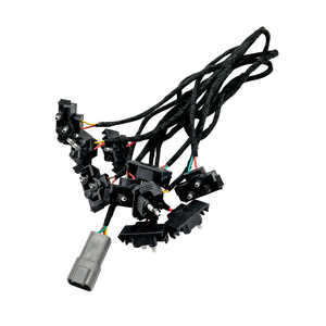 2 cables SAE Plug Truck Headlights Pickup Heavy Duty Headlamp Arnés de cableado Pigtail para Stop Turn Tail Round Oval Light - Product Image 1