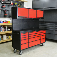 Station de travail de luxe Hyxion, armoire à outils roulante en acier inoxydable de haute qualité de 72 pouces, respectueuse de l'environnement, Armario De Ferramenta
