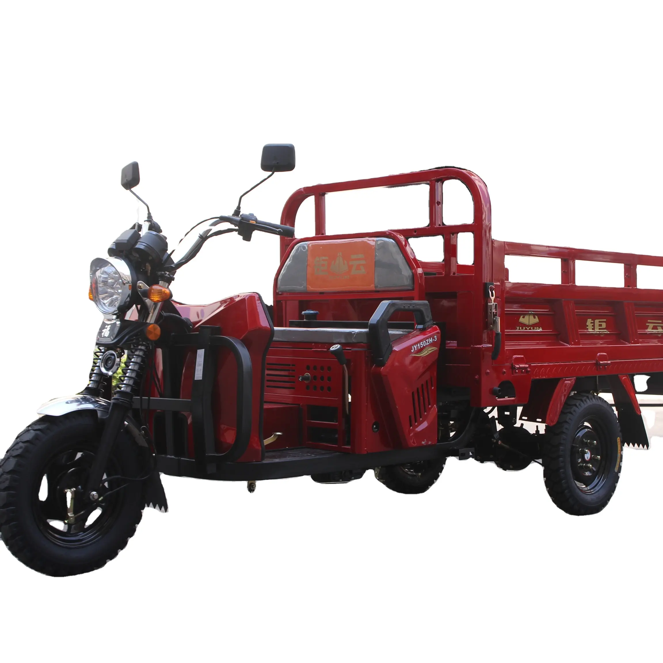 Nuovo tricicli motorizzati per moto a 3 ruote Dump150cc triciclo da carico a benzina piattaforma da carico triciclo da carico EEC
