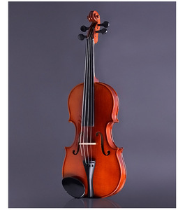 ไวโอลินผลิตจากโรงงานสำหรับผู้ใหญ่และเด็ก ขนาดที่มีจำหน่าย: 1/2, 3/4, 4/4 รองรับการปรับแต่งโลโก้ - Product Image 6