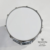 Hot Selling Blue Gradient Transparent Acrylic 14-inch Snare Drum Percussion Instrument