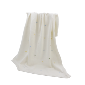 Manta de Sofá Tejida con Logotipo Personalizado OEM, 100% Algodón, Cálida y Suave para Invierno, con Relleno de Algodón PP y Forro de Malla - Product Image 2