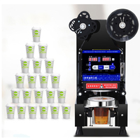 Itop — scellage pour sacs à thé, thé, lait, bubble tea, en plastique, appareil de scellage entièrement automatique