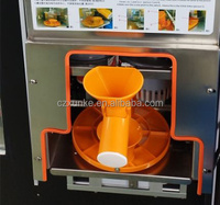 Volledig Automatische Verse Citroen- en Appelsapdispenser Natuurlijke Fruitverkoopautomaat met SDK-functie