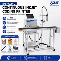 DF-C240 Kontinuierlicher Tintenstrahl-Codierungsdrucker für Hochgeschwindigkeits-Plastiktüten-Produktionslinien zur Datums-, QR-Code- und Chargenmarkierung