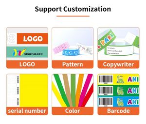 สายรัดข้อมือสำหรับงานปาร์ตี้ทำจากกระดาษ Tyvek Dupont พร้อมโลโก้ตามสั่ง - Product Image 6