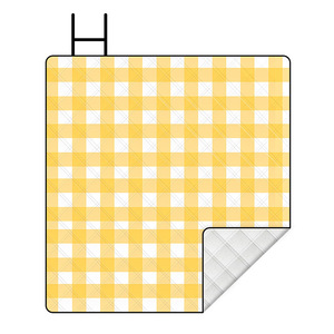 Manta de <span class=keywords><strong>Picnic</strong></span> 2 en 1 con Bolsa de Transporte, Impermeable, Plegable, para Playa, Compacta y Portátil para Viajes - Product Image 2