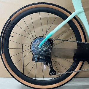 จักรยานกรวดคาร์บอนไฟเบอร์ Twitter Gravel V3 ระบบเกียร์อิเล็กทรอนิกส์ไร้สาย 13 สปีด Wheeltop พร้อมเบรกดิสก์ไฮดรอลิก ขนาดล้อ 700c - Product Image 5