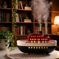 Modèle de bateau Titanic, décoration, cadeau pour les fans militaires, humidificateur ultrasonique à jet de brouillard de méduse, aromathérapie pour usage hôtelier