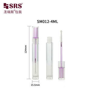 <span class=keywords><strong>Mini</strong></span> Tubo de Plástico Vacío Personalizado de 4 ml para Esencia de Pestañas y Rímel - Product Image 1