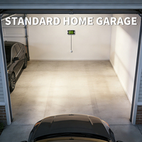 Indicateur de distance de stationnement intelligent pour garage, affichage numérique LED mural avec laser et fonction de réveil automatique pour aide au stationnement à domicile