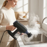 Nettoyeur vapeur rotatif motorisé tout-en-un, nettoyeur vapeur haute température, nettoyeur vapeur portatif pour usage domestique