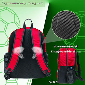 Custom Logo Football Soccer <strong>Basketball</strong> Volleyball Multi-Functional Vintage Sports Soccer Bag Backpack - Product Image 3