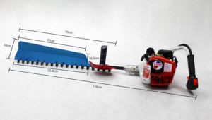 Taille-haie 2 temps jardin haute puissance moteur à essence taille-haie - Product Image 4