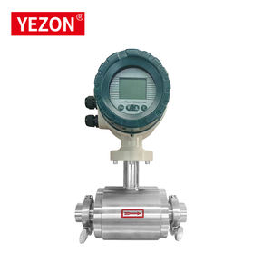 Alat Ukur Aliran Cairan Elektromagnetik dari Paduan Aluminium Kelas Makanan untuk Air, Susu, Minyak Goreng, Sanitasi, Tri Clamp, Dapur, Katering, OEM - Product Image 1