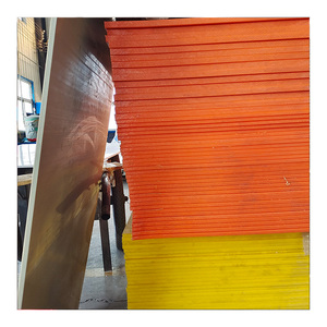 Hojas de plástico corrugado transparente de alta densidad para techos Hoja de polietileno blanco 4X8 - Product Image 5