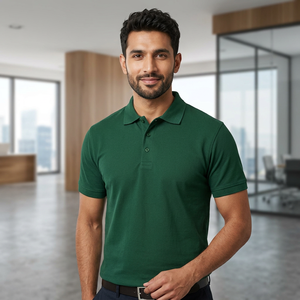 Polo de Diseño Personalizado de Manga Corta para Hombre, Camiseta de Golf de Poliéster - Product Image 1