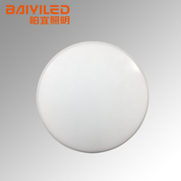 Plafonnier LED d'urgence 18W à montage en surface avec batterie de secours, certifié CE, contrôle tactile, prix fabricant Chine, ODM, IP65