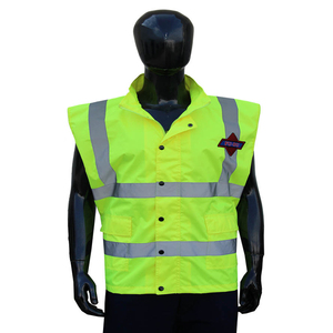 Nuevo Chaleco de Seguridad de Alta Visibilidad para Aeropuerto, Chaleco de Seguridad de Alta Visibilidad para Trabajadores de Aeropuerto - Product Image 5