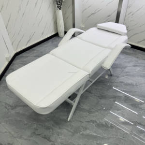 Table <span class=keywords><strong>de</strong></span> massage portable 3 fois chaises <span class=keywords><strong>de</strong></span> <span class=keywords><strong>tatouage</strong></span> portables noires table <span class=keywords><strong>de</strong></span> massage <span class=keywords><strong>de</strong></span> traite blanc-beauté-lit à vendre - Product Image 5