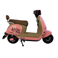 Vente flash - Moto électrique rose 1500W à 2 roues pour femmes adultes