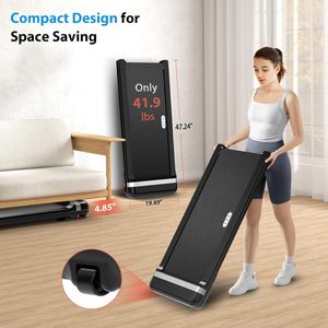 Lfly Tapis de marche Tapis roulant avec inclinaison manuelle Utilisation domestique Inclinaison sous le bureau Tapis de course <span class=keywords><strong>Walkingpad</strong></span> Exercice Tapis de course pour bureau - Product Image 5