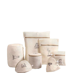 Juego de 7 <span class=keywords><strong>Bolsas</strong></span> de Lavandería de Malla Duraderas con Cierre <span class=keywords><strong>para</strong></span> <span class=keywords><strong>Lavar</strong></span> Blusas, Sujetadores, <span class=keywords><strong>Medias</strong></span>, Ropa Interior y Lencería <span class=keywords><strong>en</strong></span> la <span class=keywords><strong>Lavadora</strong></span> - Product Image 1