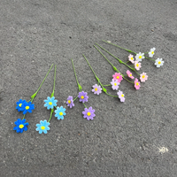Kerajinan DIY Bunga Daisy dari Pipa Chenille, Bunga Buatan Tangan, Hiasan Rumah, Bunga Daisy Artifisial