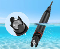 Sonde multiparamètre 5 en 1 étanche RS485 intégrée pour la qualité de l'eau : pH, température, salinité, EC, TDS