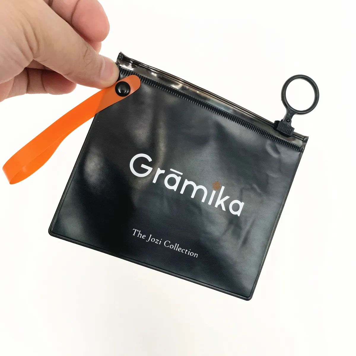 Tas Bening Pvc Mudah Terurai Kustom Tas Produksi Ziplock Plastik Mini Belanja dengan Logo Cetak Sendiri untuk Kemasan Rambut