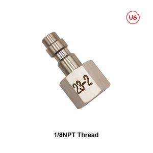 Raccord rapide HPA Foster US à déconnexion rapide, coupleur femelle et prise mâle Marui KJW/WE KSC/KWA pour adaptateurs de vannes de chargeur - Product Image 2