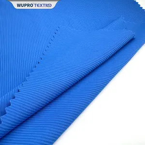 Custom 76% Nylon 24% Spandex Stretch Weft Knitted Interlock Rib Custom Pattern Printed Fabric