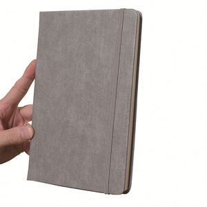 AI-MICH Good Quality Vintage Journal Diary A5 Custom Logo Hard Green Leather Cover PU Notebook - Product Image 4