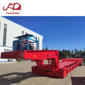 Lanli — remorque hydraulique à col de cygne, appareil amovible, 3 4 axes, 100, 120 tonnes, ultra-léger, transportable, au nigéria - Product Image 3