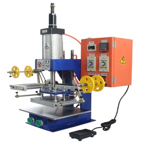 Semi-Automatic 15*20CM <b>Table</b> Top Pneumatic Hot Stamping Foil Embossing Machine New Condition Paper <b>Printer</b> - Product Image 1