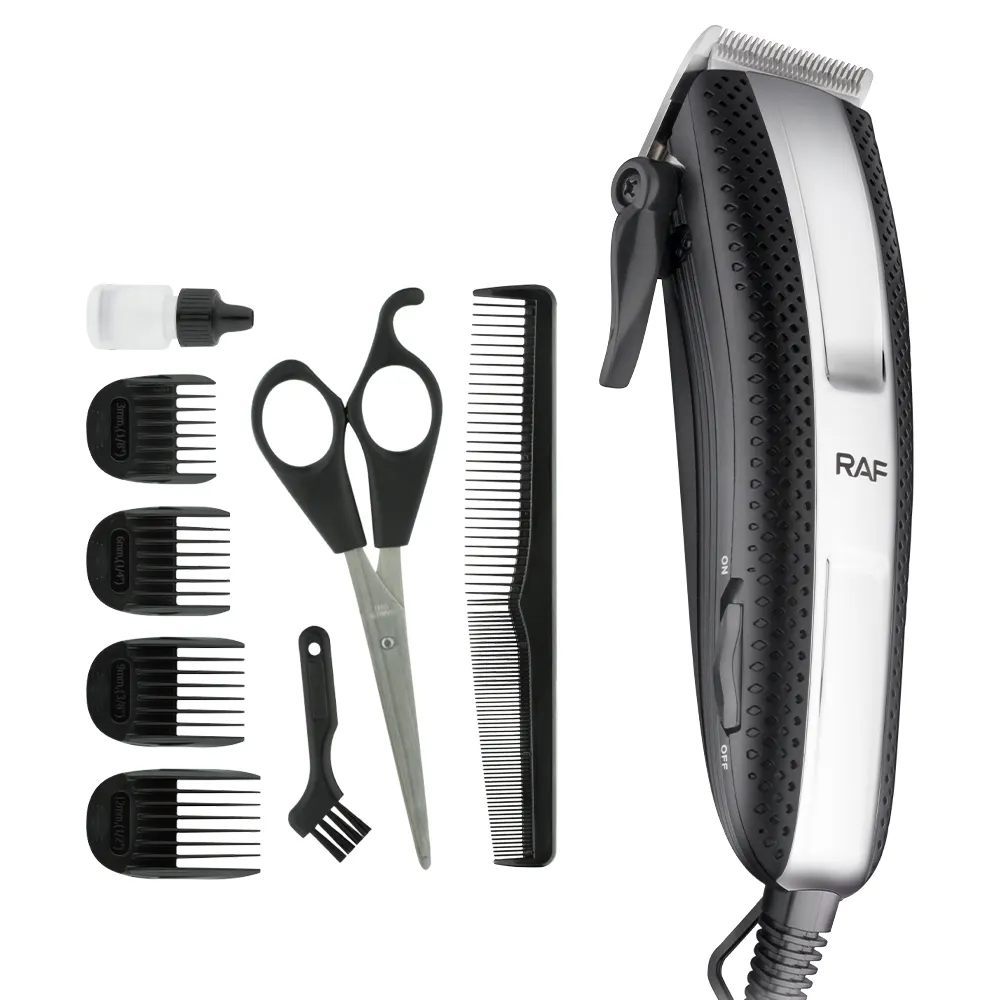 RAF nuevo profesional 3000RPM hombres corte de pelo Kit DE ASEO peluquero Kit de corte de pelo Kit de corte eléctrico cortapelos