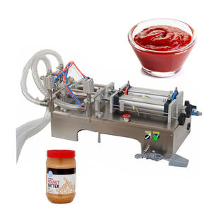Machine de remplissage semi-automatique la plus vendue pour crèmes, huiles, pâtes, jus et liquides, avec fonctions de mélange et de chauffage - Product Image 3