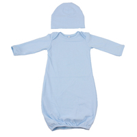 Bébé garçon fille rose uni à manches longues robes de nuit sac de couchage pour bébé pyjamas avec chapeaux