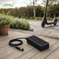 Chargeur de batterie rapide Fuyuan 42V 2A pour trottinette électrique au lithium-ion 10S 36V, OEM ODM pour les modèles sportifs, certifié UL CE PSE