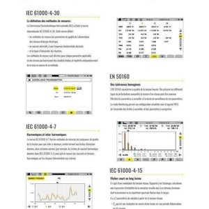 Analizador de Calidad de Energía Trifásico Chauvin Arnoux CA8345, Medidor de Energía Inteligente, Instrumento Profesional de Prueba Eléctrica - Product Image 4
